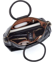 HOBO Sheila Ecru Daisey Perforated Medium Satchel Bag