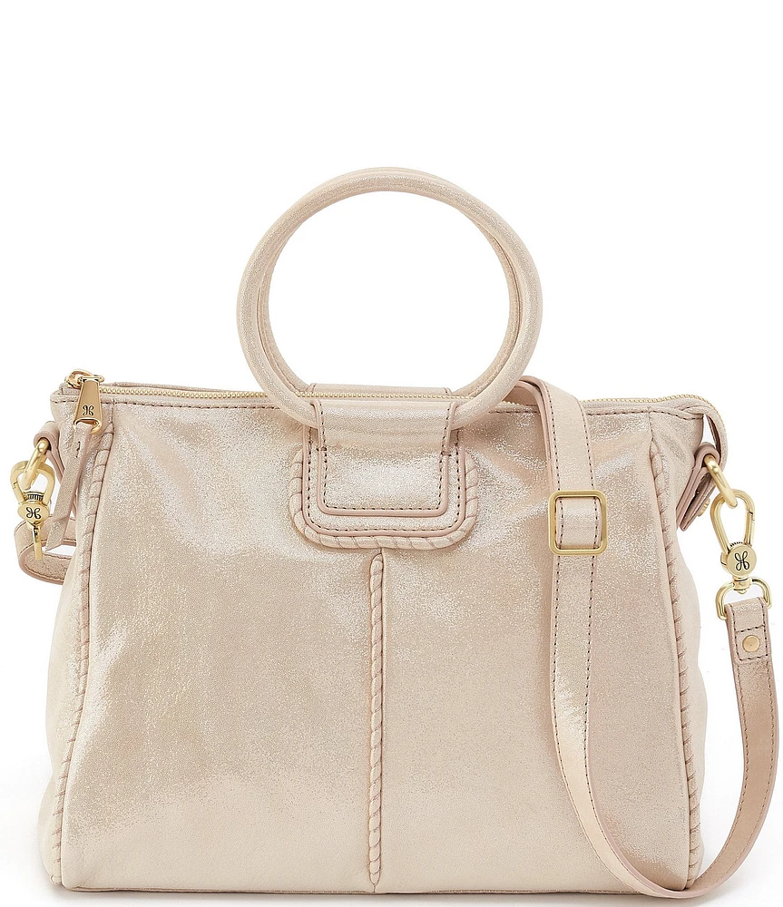 HOBO Sheila Metallic Medium O-Ring Top Handle Satchel Bag