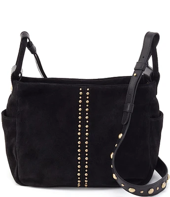 HOBO Sheila Suede Studded Crossbody Bag