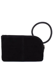 HOBO Studded Suede Sable Wristlet