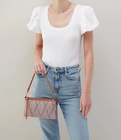 HOBO Sunset Raffia Darcy Shoulder Bag