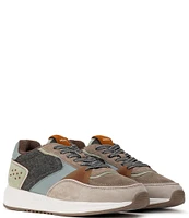 HOFF Buckingham Suede and Felt Sneakers