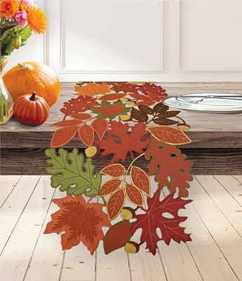 Homewear Harvest Autumn Jewels 72#double; Table Runner