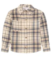 Honey & Sparkle Big Girls 7-16 Long Sleeve Plaid Flannel Shirt