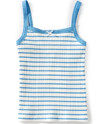 Honey & Sparkle Big Girls 7-16 Stripe Ribbed Cami Tank Top