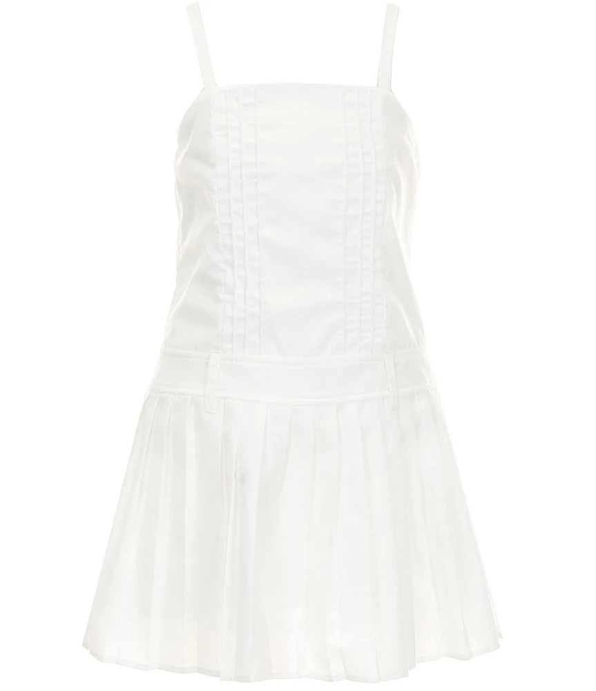 Honey and Rosie Big Girls 7-16 Sleeveless Drop Waist Tennis Dress