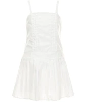 Honey and Rosie Big Girls 7-16 Sleeveless Drop Waist Tennis Dress