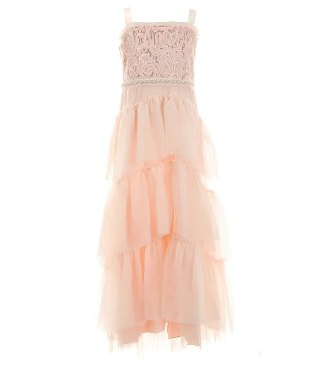 strapless open back dress Tina Holly Couture TW322 Taffy Pink A Line With A Lace-Up Back And A D main image 0