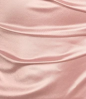 Honey and Rosie Center-Slit Midi Wrap Dress