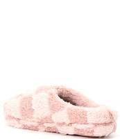 Honeydew Intimates Plush Checkerboard Slippers