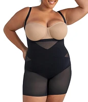 Honeylove Open-Bust Mid-Thigh Bodysuit