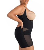 Honeylove Open-Bust Mid-Thigh Bodysuit