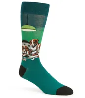 Hot Sox Novelty Poker Game Crew Socks