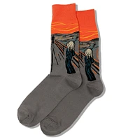 Hot Sox Novelty The Scream Crew Socks