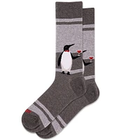 Hot Sox Penguin Crew Socks