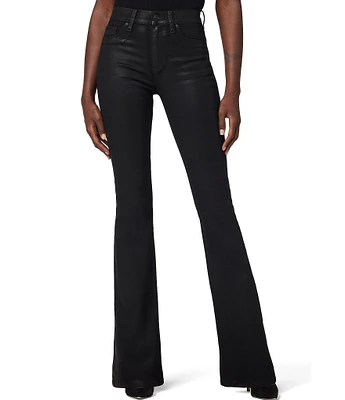 Hudson Jeans Barbara Coated High Rise Bootcut Jeans