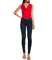 Hudson Jeans Barbara High Rise Super Skinny Jeans