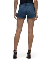 Hudson Jeans Gemma Mid-Rise Denim Shorts