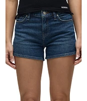 Hudson Jeans Gemma Mid-Rise Denim Shorts