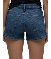 Hudson Jeans Gemma Mid-Rise Denim Shorts