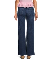 Hudson Jeans High Rise Wide Leg Full Length Rosie Jeans