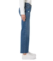 Hudson Jeans Rosie Denim High Rise Wide Leg Jeans