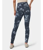 HUE Blue Roses High Rise Denim Leggings