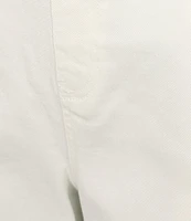 HUE Denim Barrel Leg Skimmer Ankle Pants
