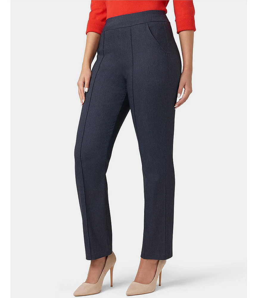 HUE Denim Pull On Trouser Leggings
