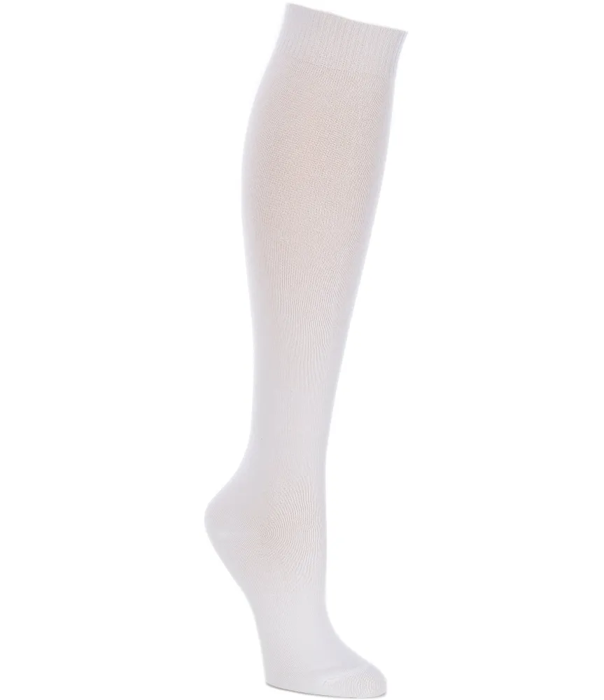 HUE Flat Knit Knee Socks, 3 Pack