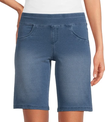 HUE Game Changing High Rise Bermuda Shorts