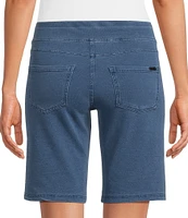 HUE Game Changing High Rise Bermuda Shorts