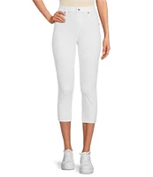 HUE Hi-Rise Ultra Soft Denim Capri Leggings