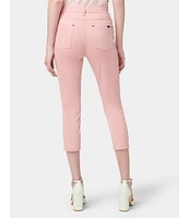 HUE Hi-Rise Ultra Soft Denim Capri Leggings
