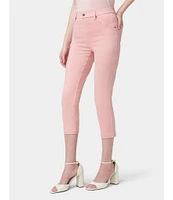 HUE Hi-Rise Ultra Soft Denim Capri Leggings