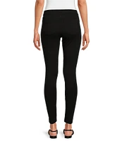 HUE Ponte Mid Rise Full Length Leggings