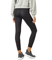 HUE Reversible Mid Rise Leopard Skimmer Leggings
