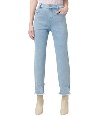 HUE Ruffle Hem Denim Skimmer Leggings