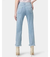 HUE Ruffle Hem Denim Skimmer Leggings