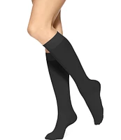 HUE Soft Opaque Knee High Socks, 3 Pack