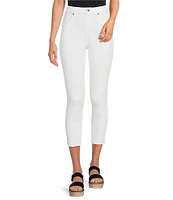 HUE Ultra Soft Denim High Rise Skimmer Crop Jeggings
