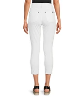 HUE Ultra Soft Denim High Rise Skimmer Crop Jeggings