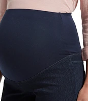 HUE Ultra Soft Denim Maternity Skimmer Leggings