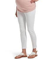 HUE Ultra Soft Denim Maternity Skimmer Leggings