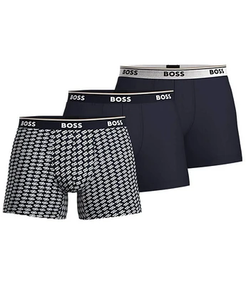 Hugo Boss Assorted Print Power Boxer Briefs 3-Pack