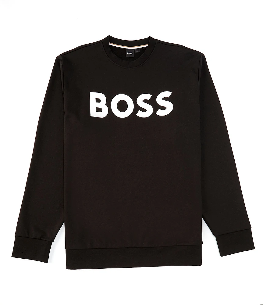 Hugo Boss Big & Tall Long Sleeve Soleri Fleece Sweatshirt