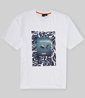 Hugo Boss Big & Tall Short Sleeve Tucan Shark Graphic T-Shirt