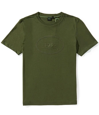 Hugo Boss BOSS Artwork Logo Short Sleeve T-Shirt