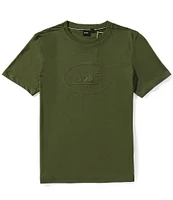 Hugo Boss BOSS Artwork Logo Short Sleeve T-Shirt