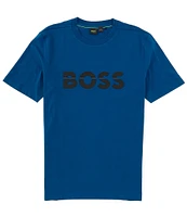 Hugo Boss BOSS Chest Graphic Logo Artwork Short Sleeve T-Shirt